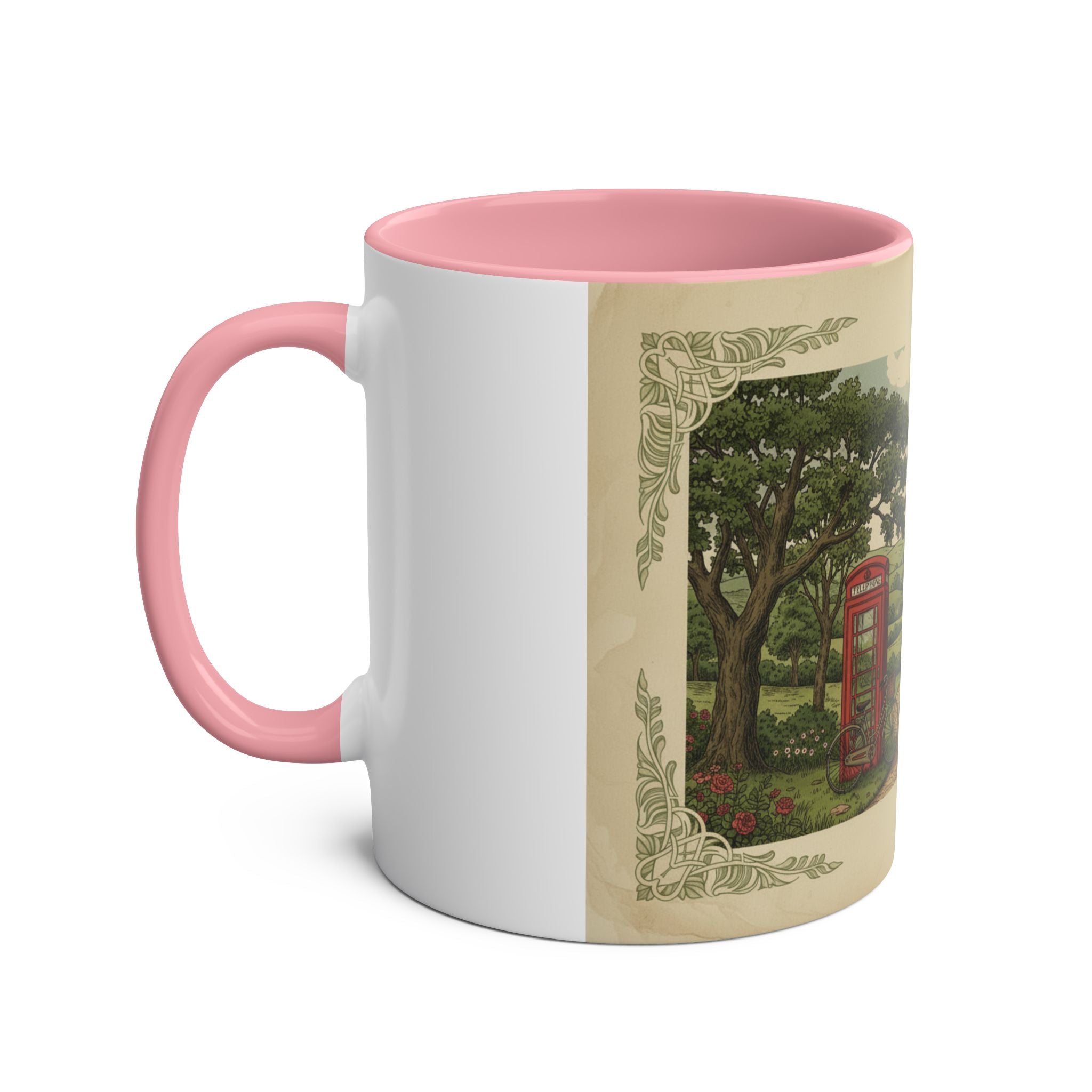 Two-Tone Coffee Mugs, 11oz