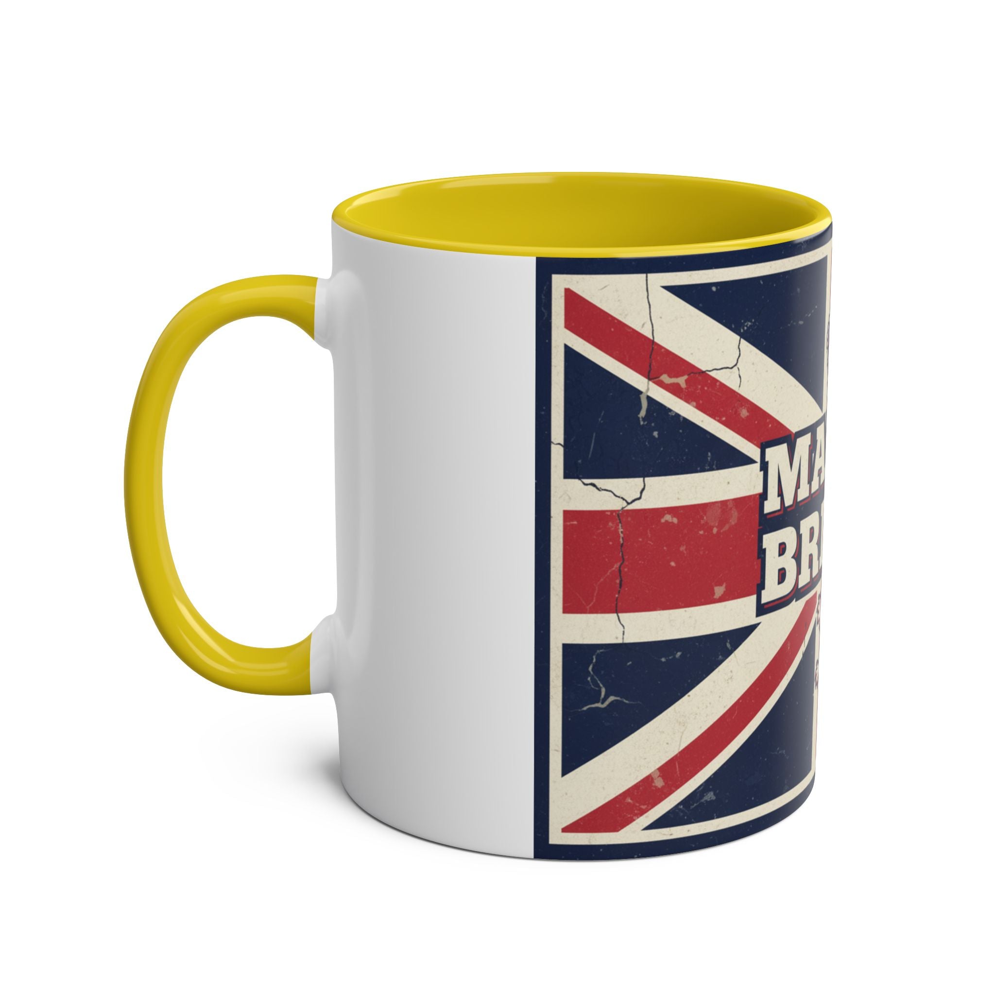 Two-Tone Coffee Mugs, 11oz