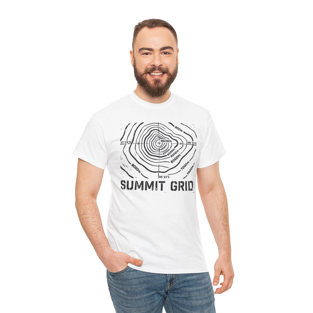 Alpine Operations Topographic T-Shirt — Summit Grid Tee — product image 2