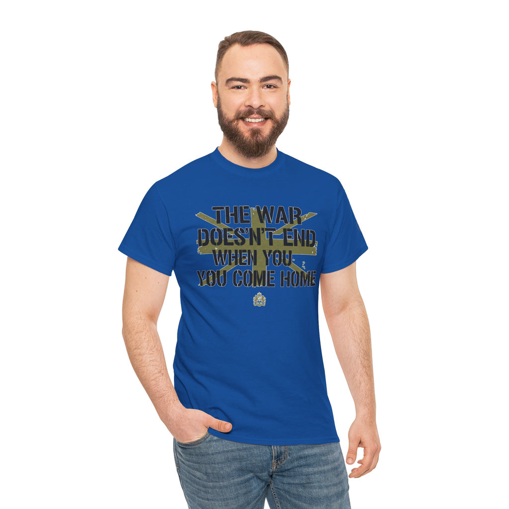 War Doesn't End PTSD Tee