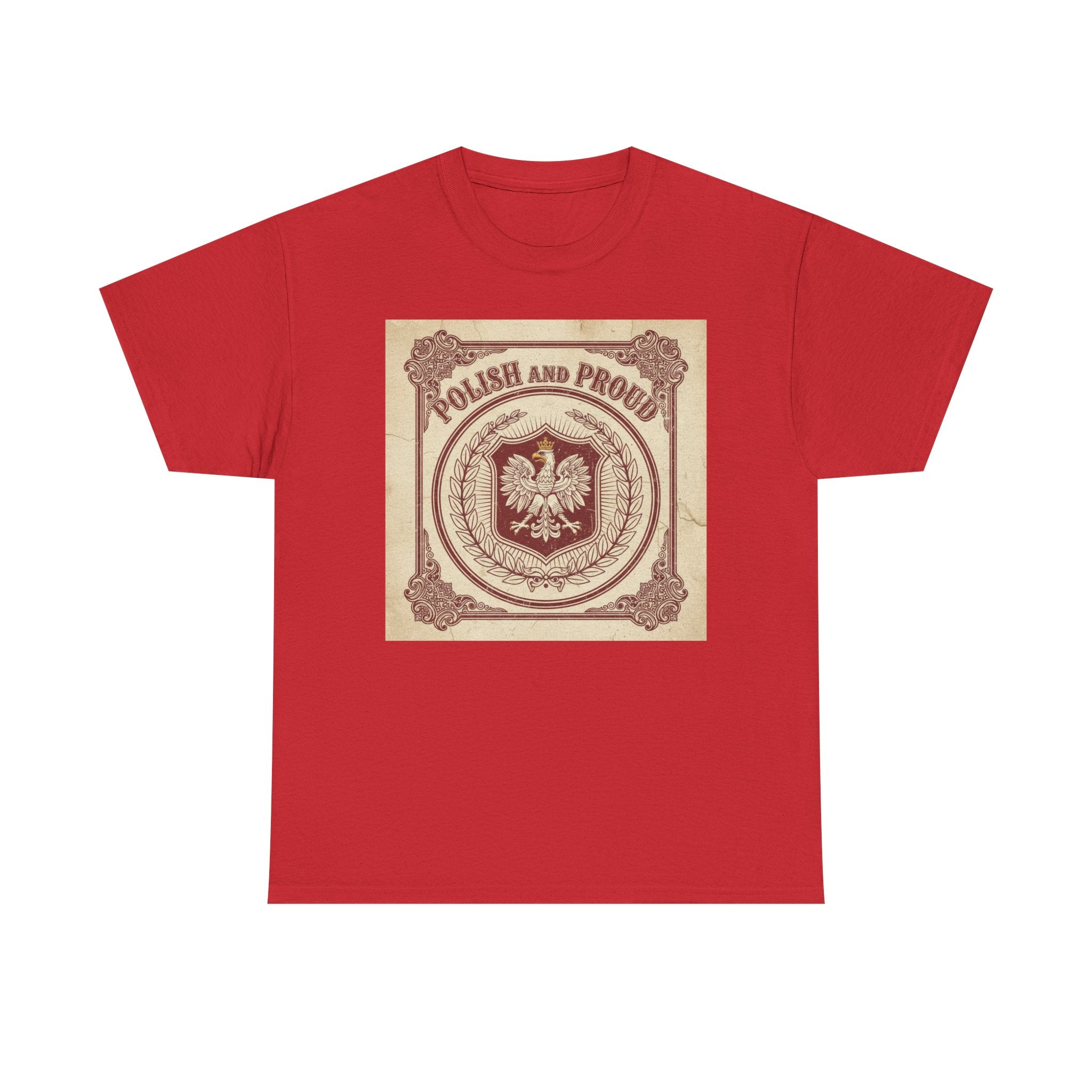Polish and Proud T‑Shirt — Vintage Eagle Heritage Tee