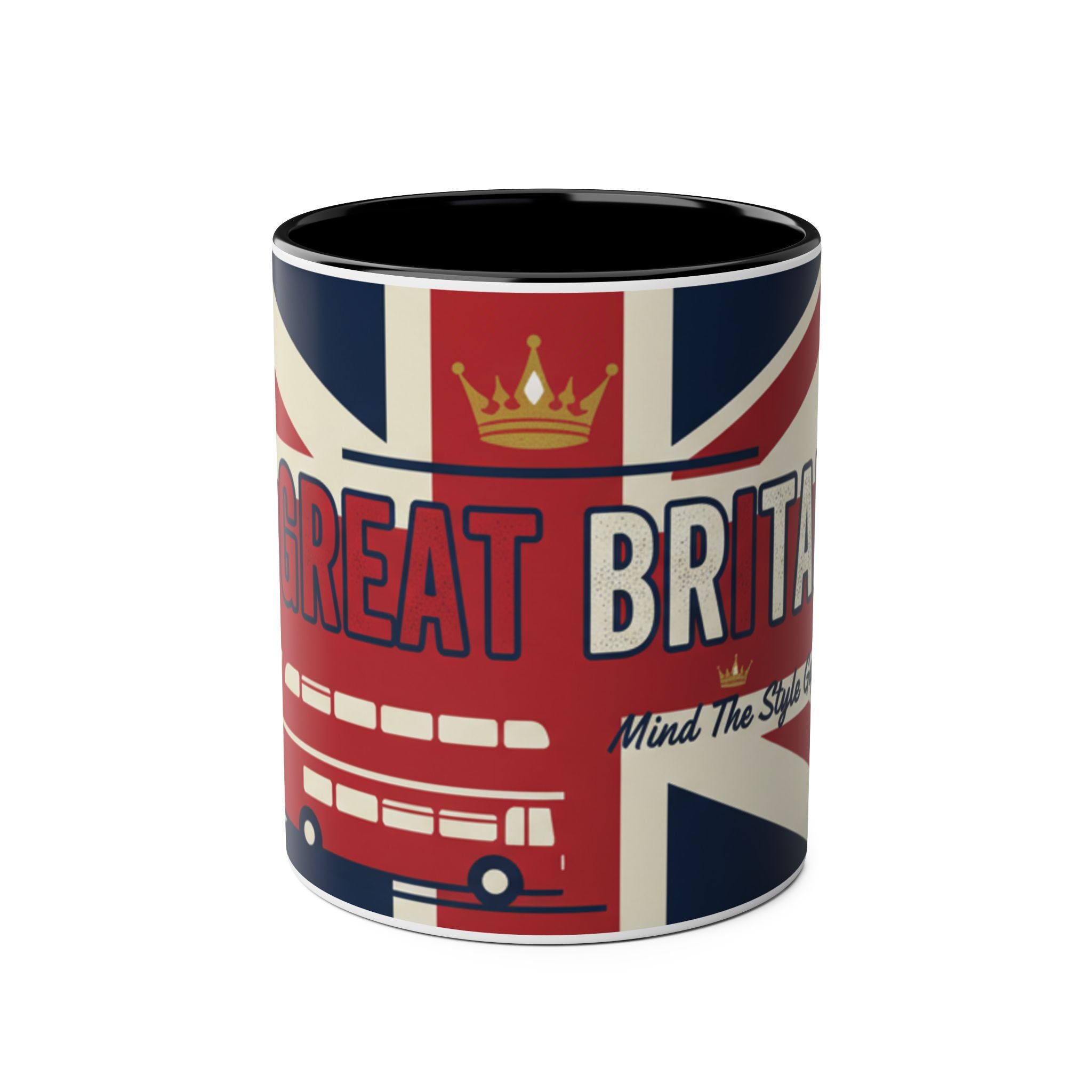 Two-Tone Coffee Mugs, 11oz