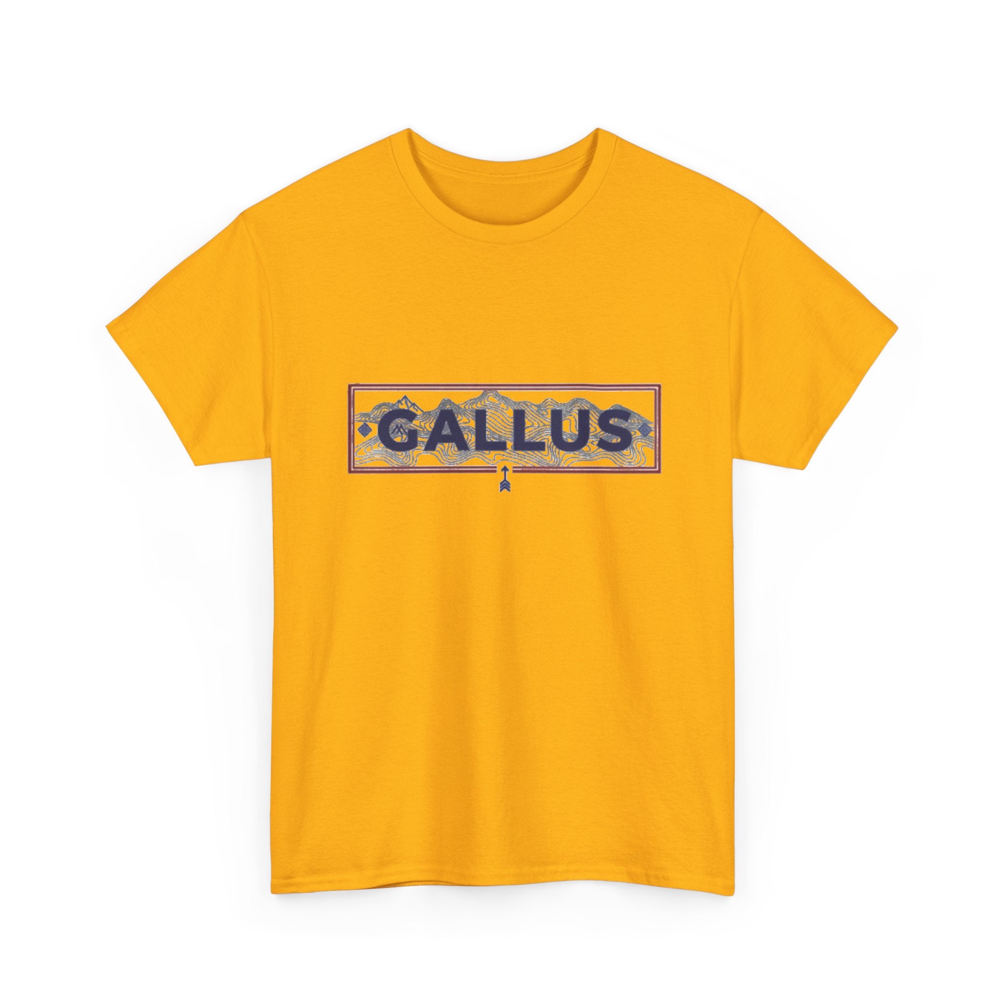France Map Tee with "GALLUS" Chest Logo