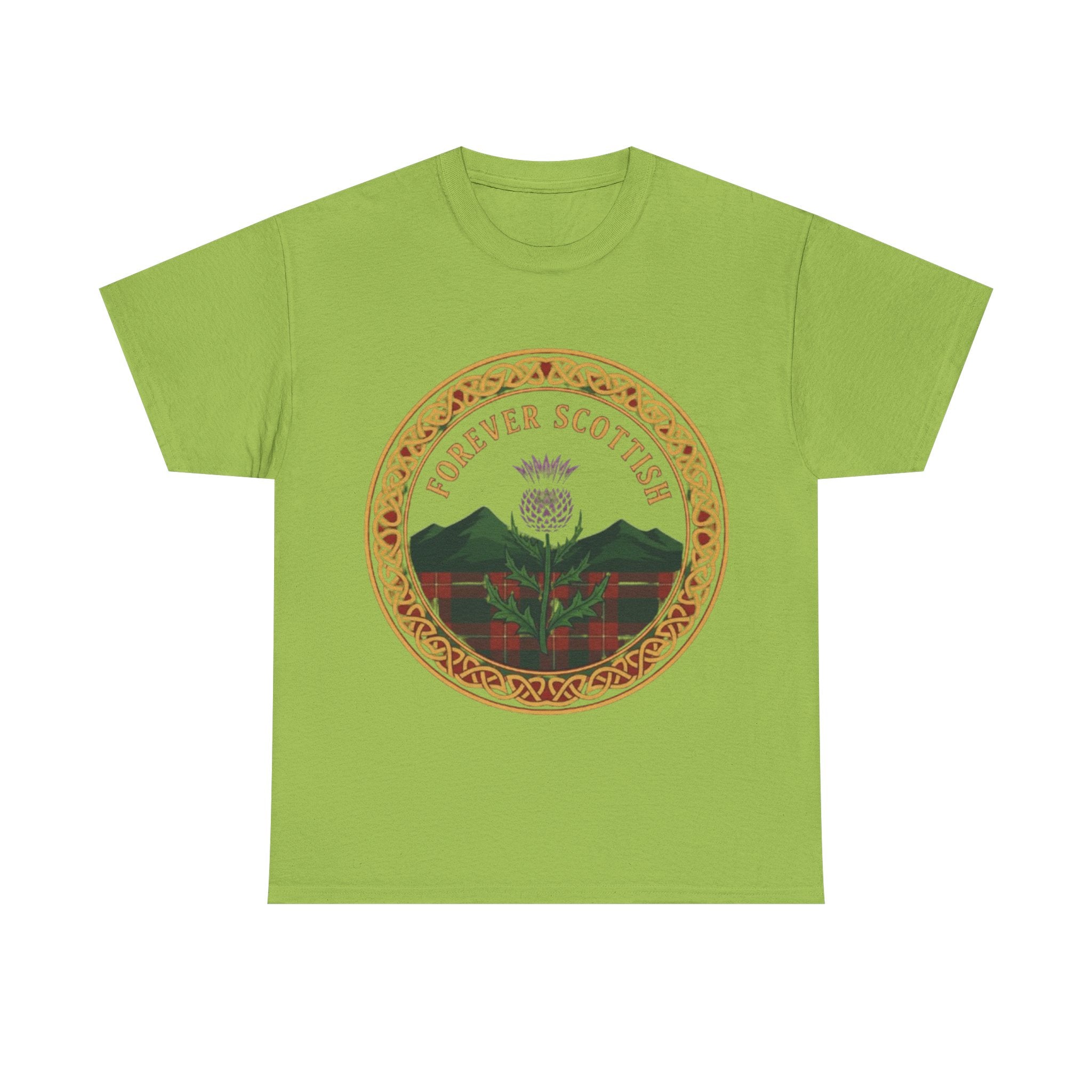Scottish Thistle T‑Shirt - "Forever Scottish" Crest Tee