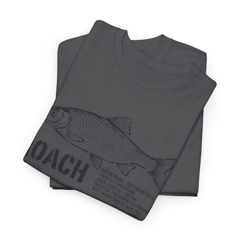 Roach Fish Sketch Tee — Vintage Angler Graphic T-Shirt