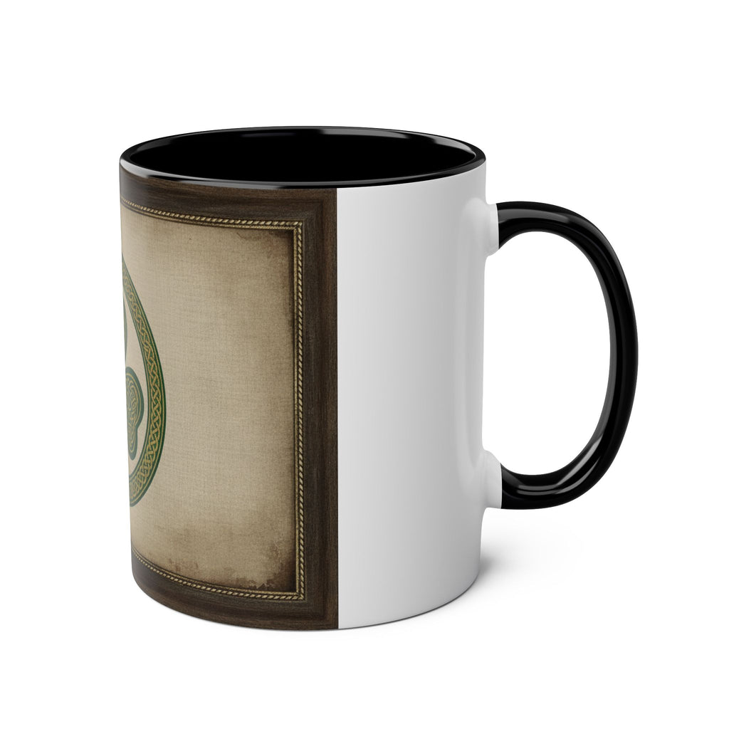 Two-Tone Coffee Mugs, 11oz