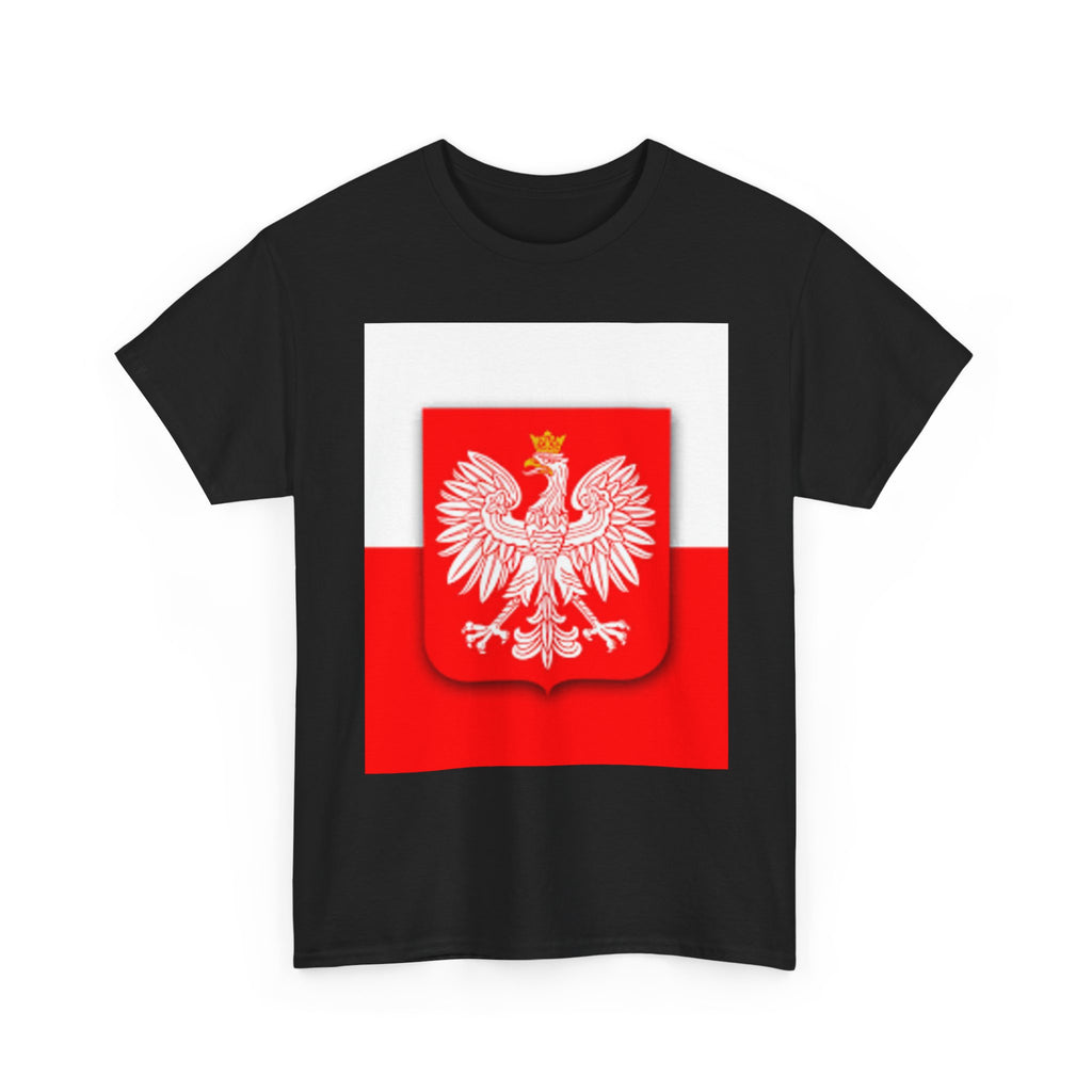 Polish White Eagle T-Shirt — Polska Coat of Arms Tee