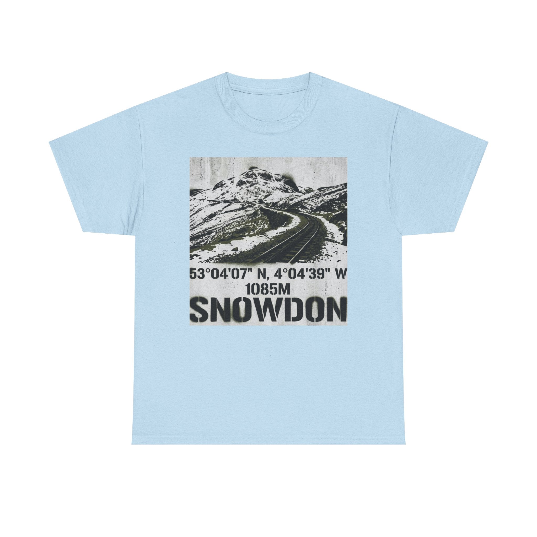 Snowdon Mountain Tee — Snowdon 1085M Coordinates Graphic T-Shirt