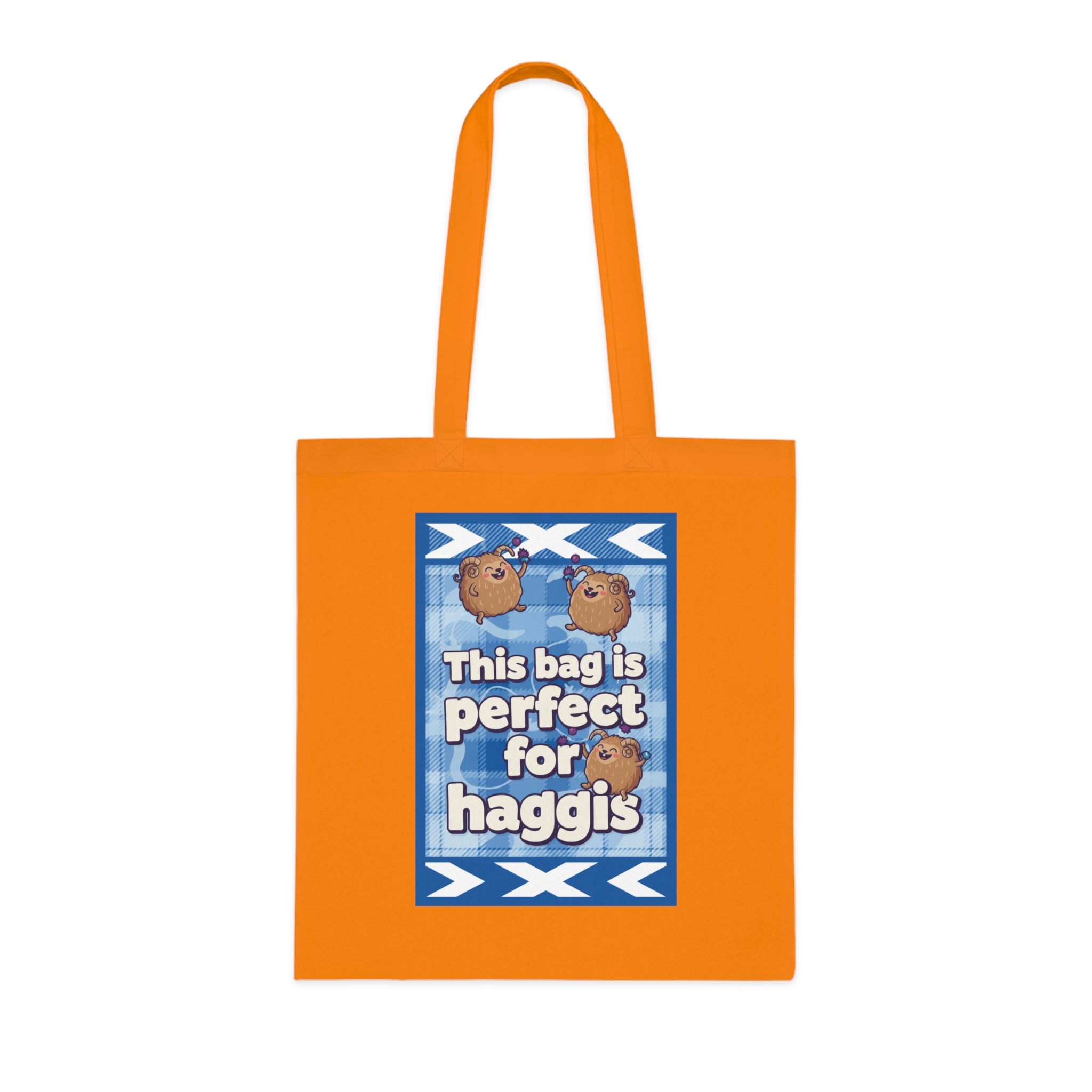 Haggis Tote Bag – 'This Bag Is Perfect for Haggis' Scottish Food Novelty Cotton Tote