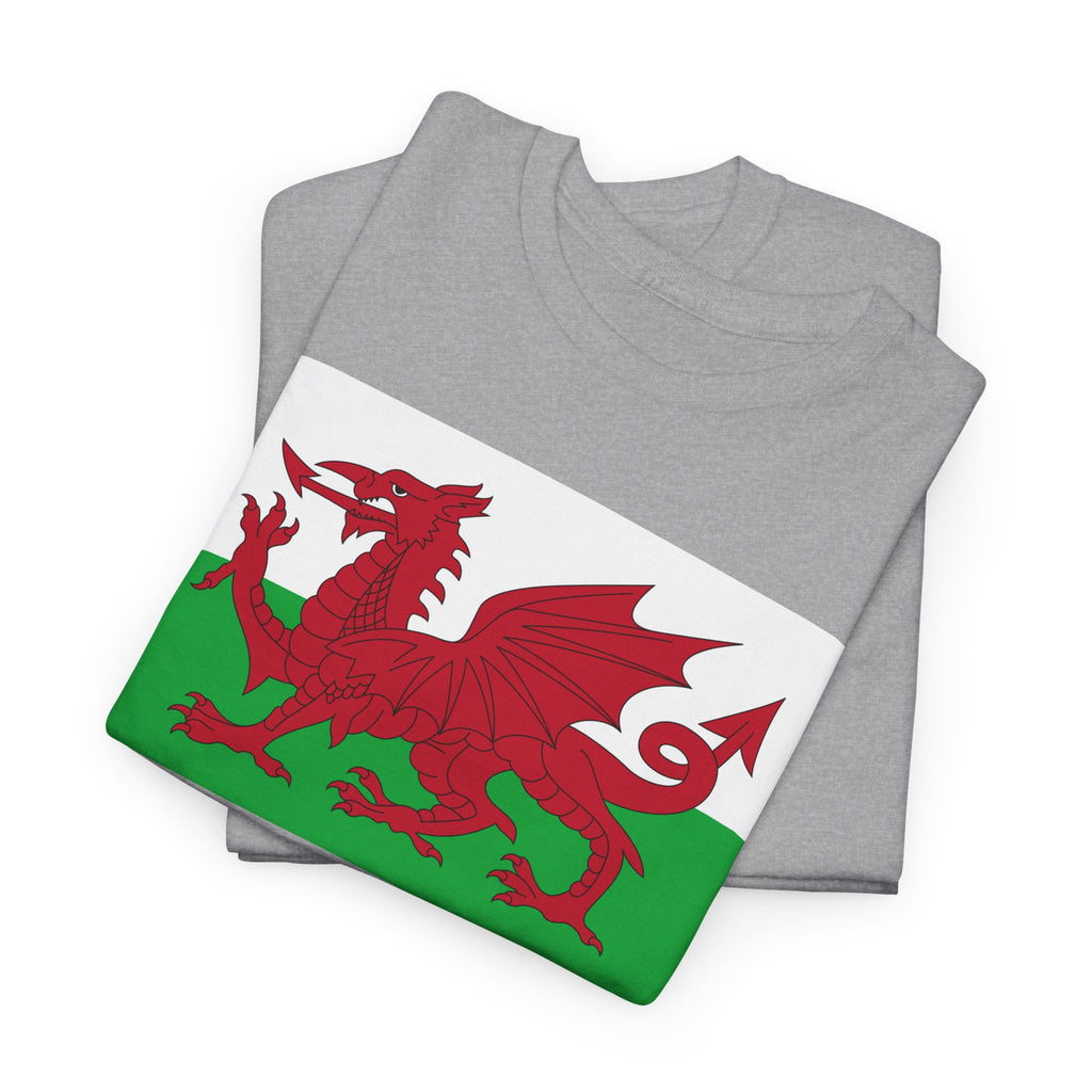 Welsh Dragon T‑Shirt — Cymru Red Dragon Flag Tee