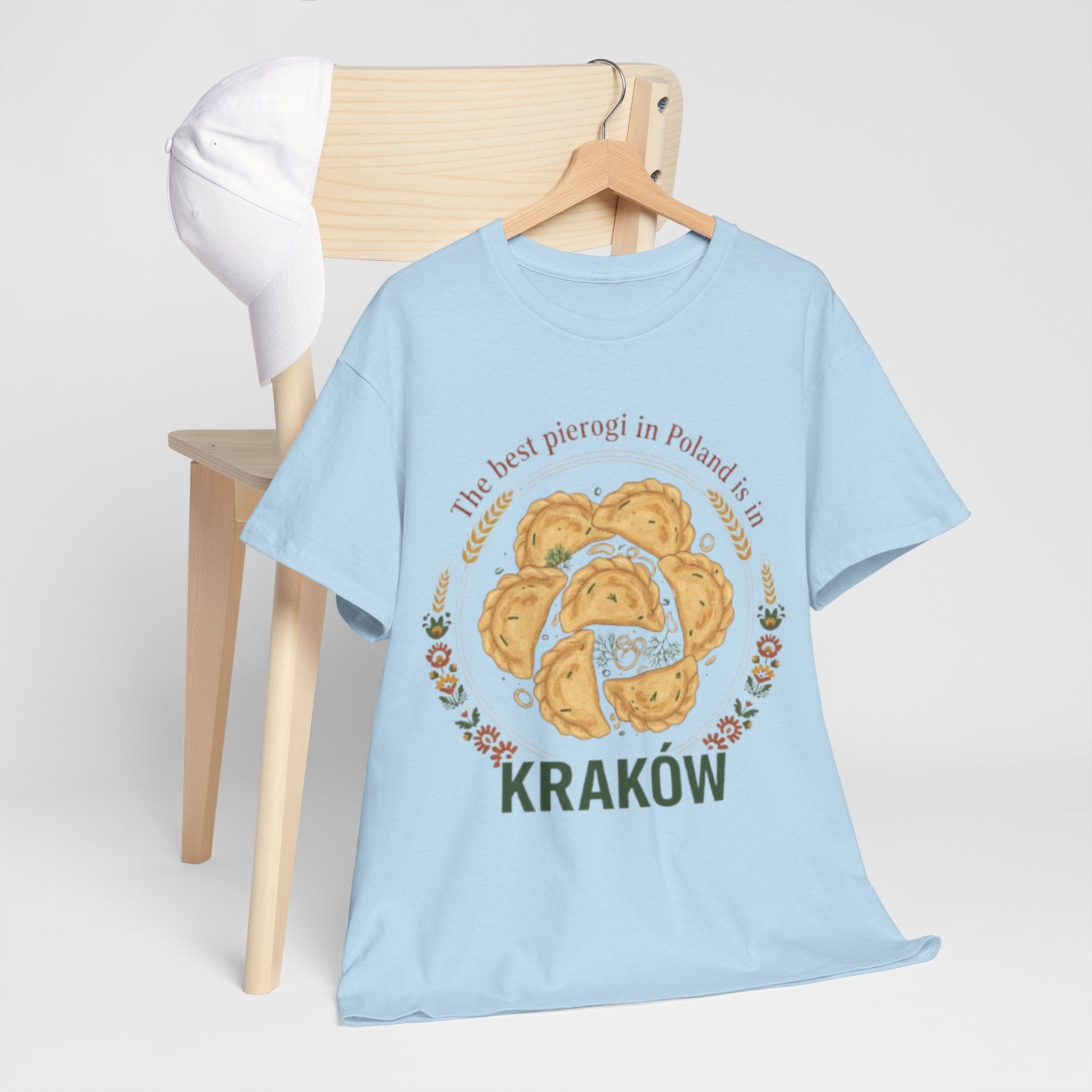 Kraków Pierogi T-Shirt — "The best pierogi in Poland is in Kraków" Shirt