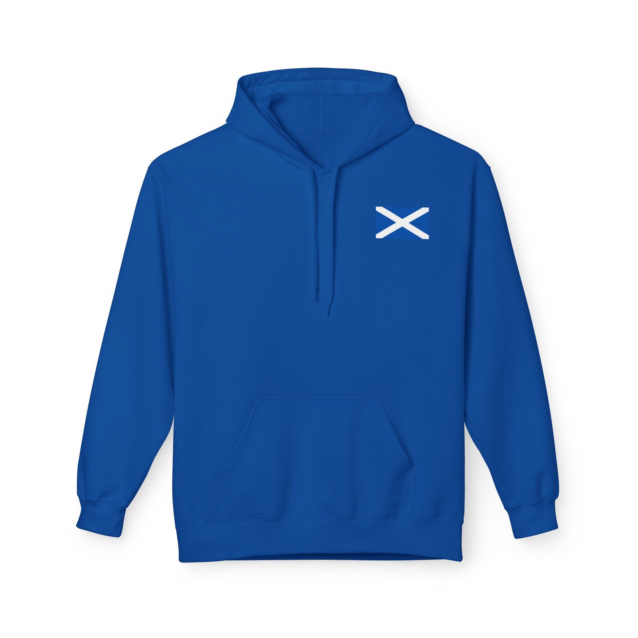Scottish Hoodie — "Scottish & Proud" Vintage Stag Graphic Pullover