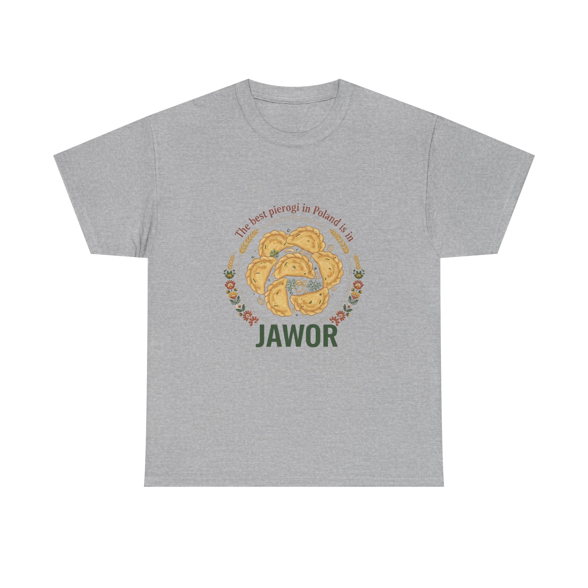 Pierogi Festival T-Shirt — 'Jawor' Polish Pierogi Design