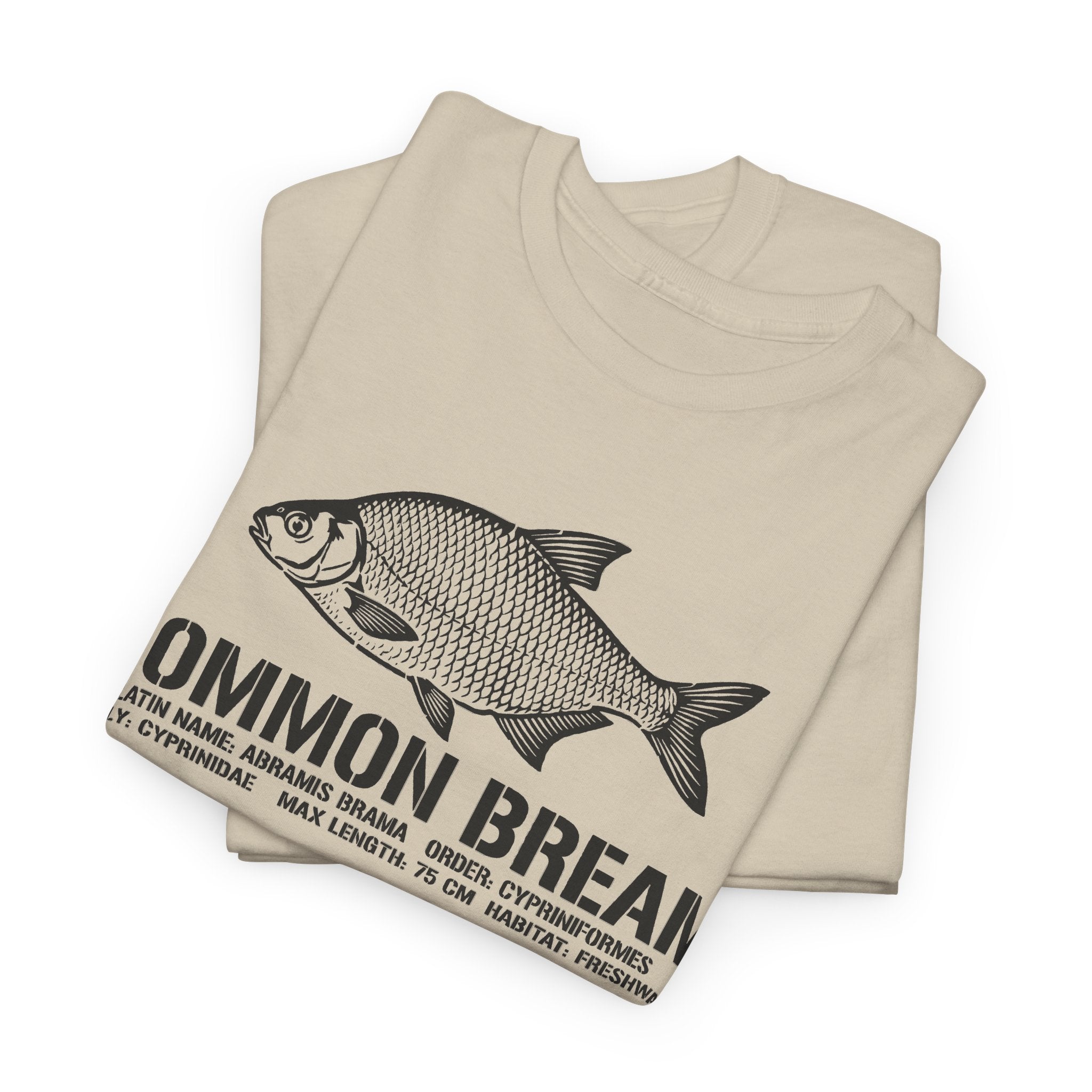 Common Bream Fishing Tee — Vintage Fish Illustration T-Shirt