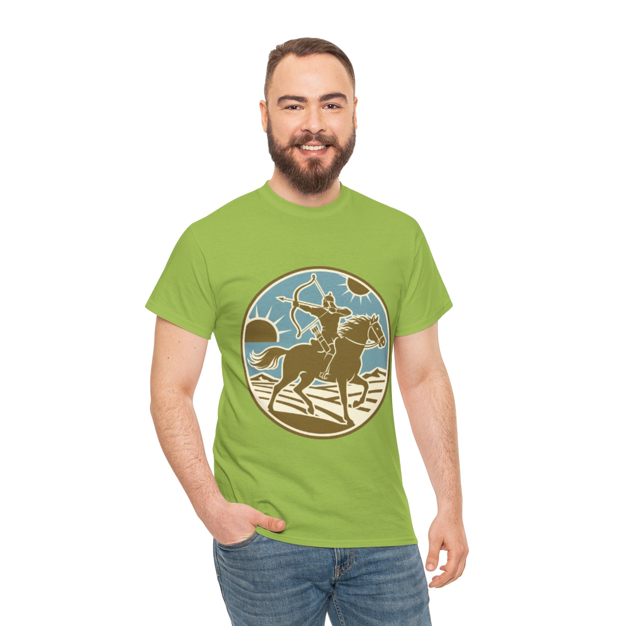 Cowboy Rodeo T‑Shirt — Western Rider Circle Graphic Tee