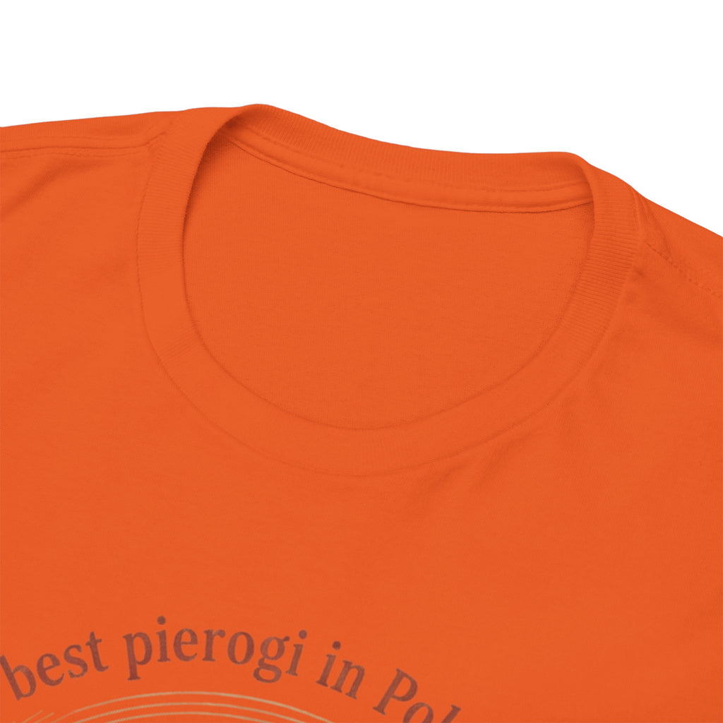 Kraków Pierogi Graphic Tee — "The best pierogi in Poland is in KRAKÓW" T-Shirt