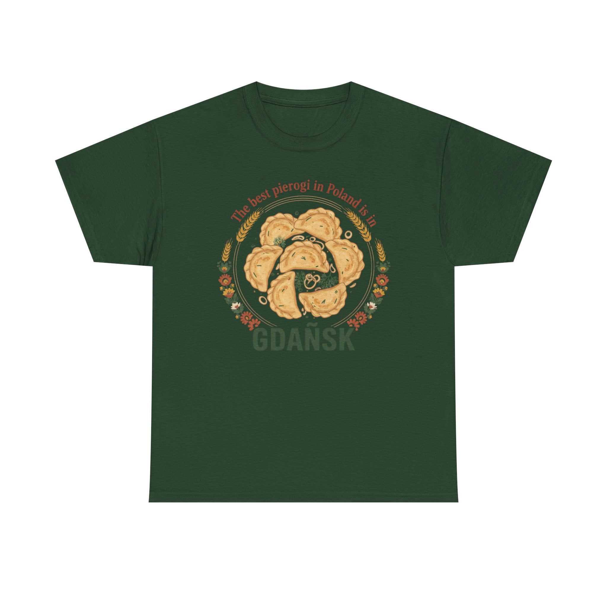 Gdańsk Pierogi T-Shirt — "The best pierogi in Poland" Travel Souvenir Tee