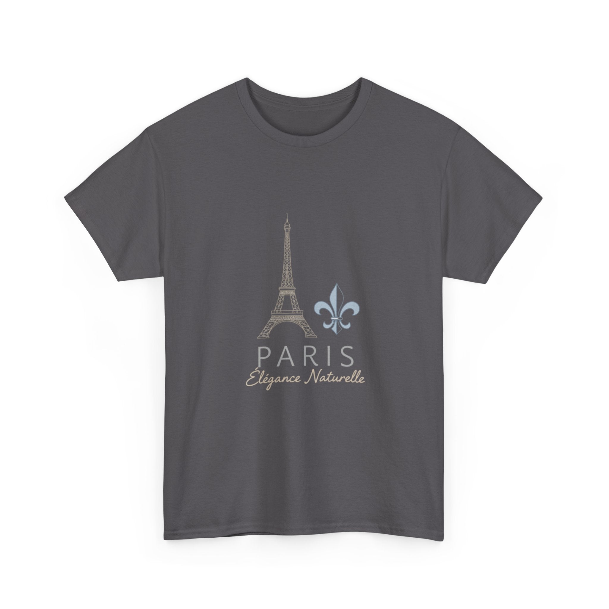 Paris Eiffel Tower Tee – 'Paris Élégance Naturelle' Graphic T-Shirt