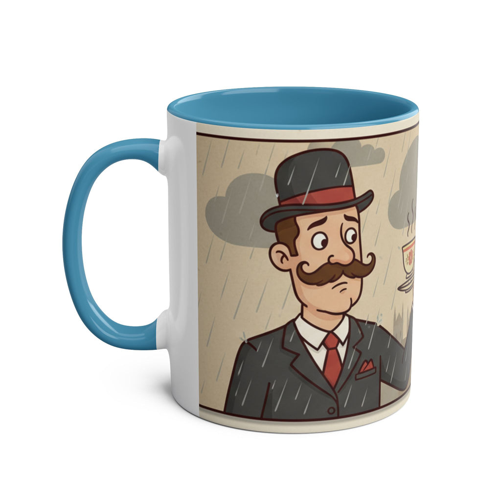 Two-Tone Coffee Mugs, 11oz