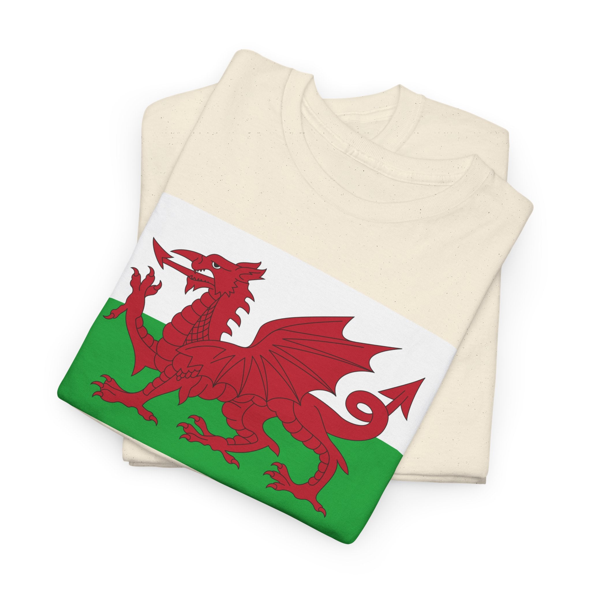 Welsh Dragon T‑Shirt — Cymru Red Dragon Flag Tee