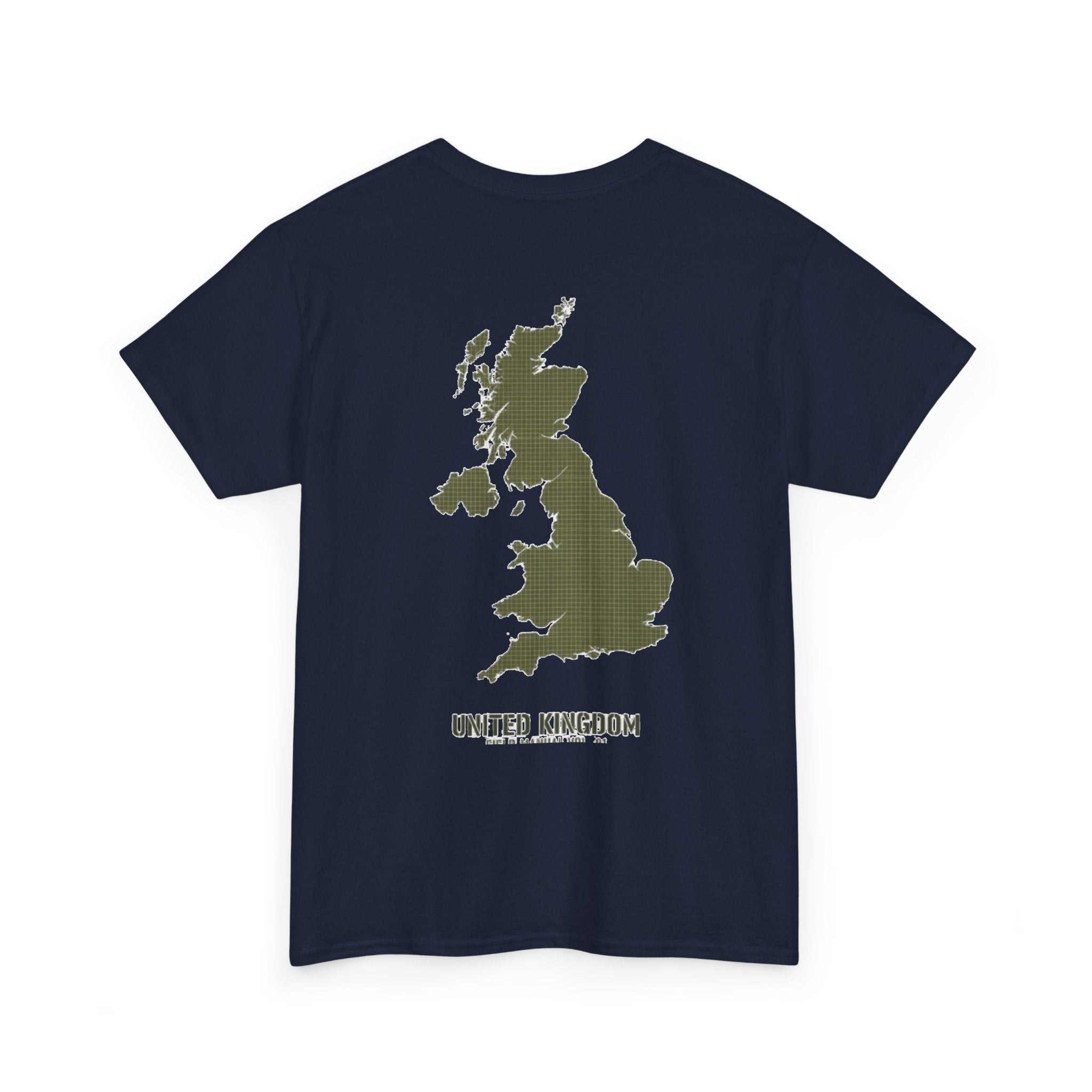 United Kingdom Map T-Shirt — Minimal UK Outline Tee