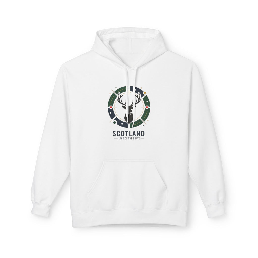 Scotland Stag Crest Hoodie – Scottish Pride Graphic Hoodie