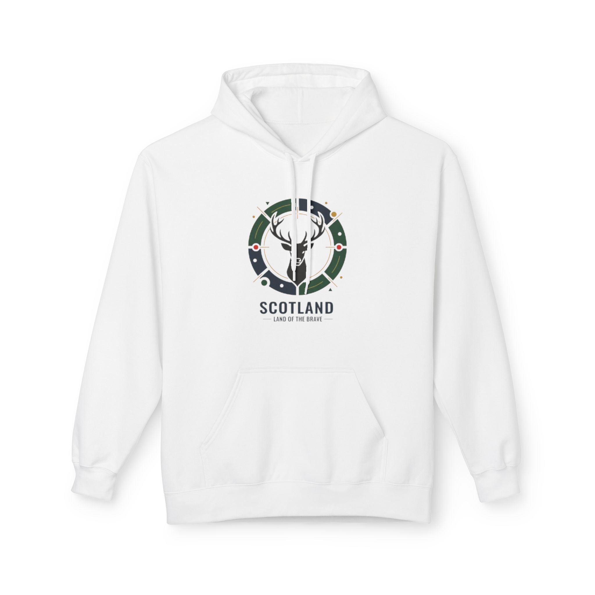 Scotland Stag Crest Hoodie – Scottish Pride Graphic Hoodie
