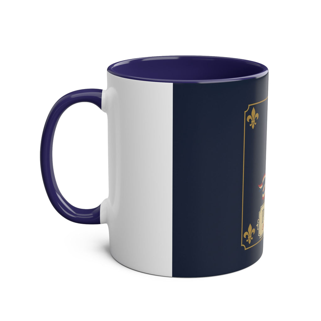 Two-Tone Coffee Mugs, 11oz