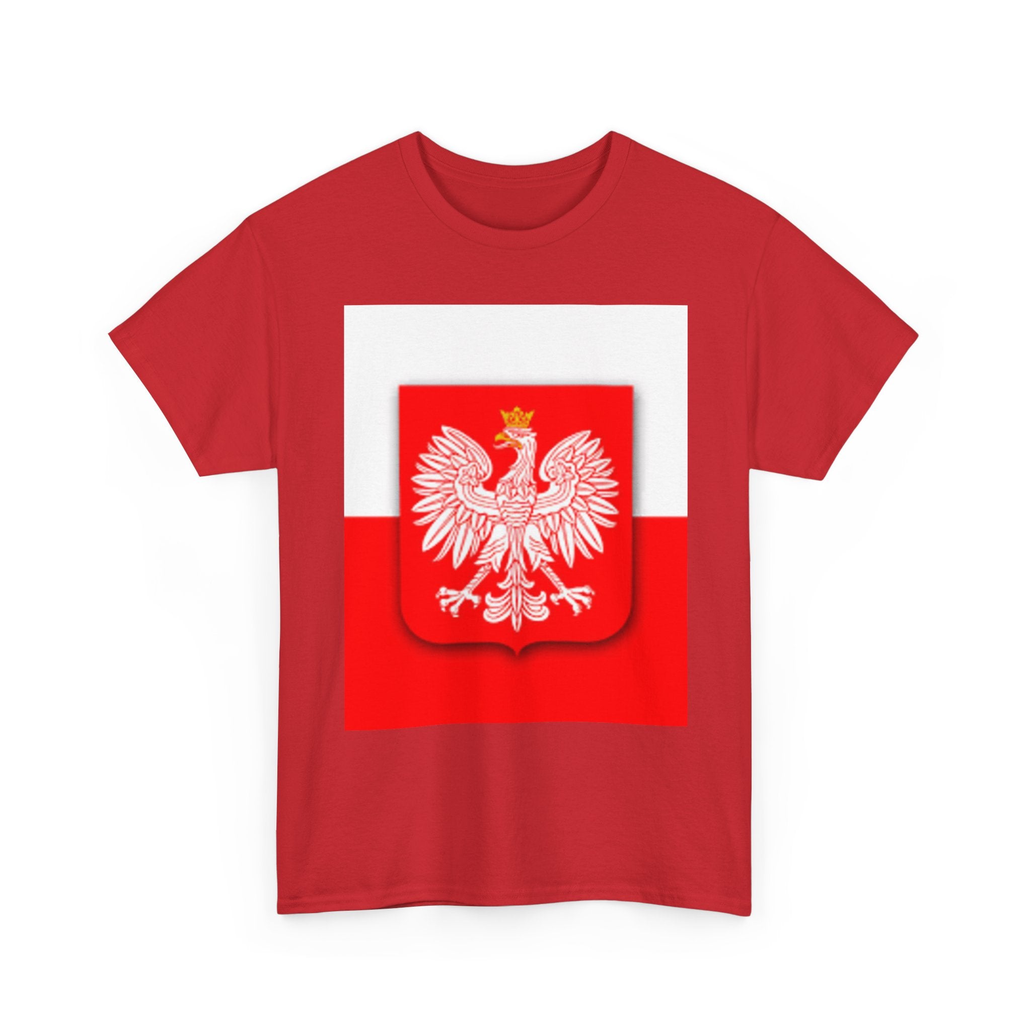 Polish White Eagle T-Shirt — Polska Coat of Arms Tee