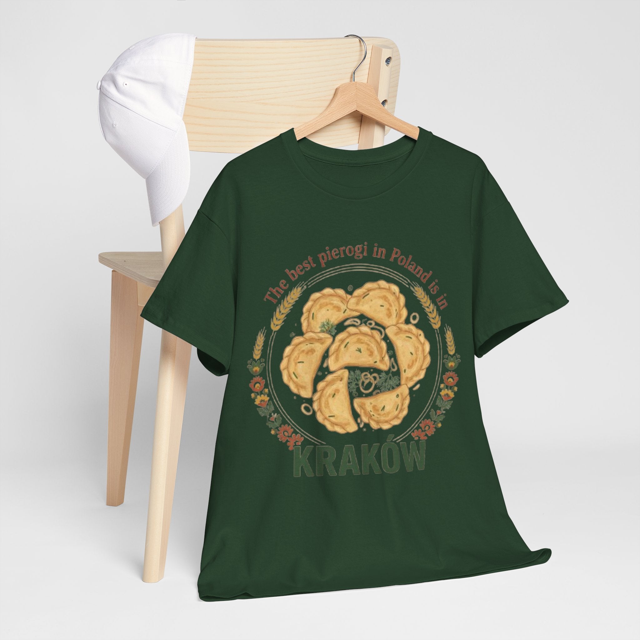 Kraków Pierogi T-Shirt — "The best pierogi in Poland is in Kraków" Shirt