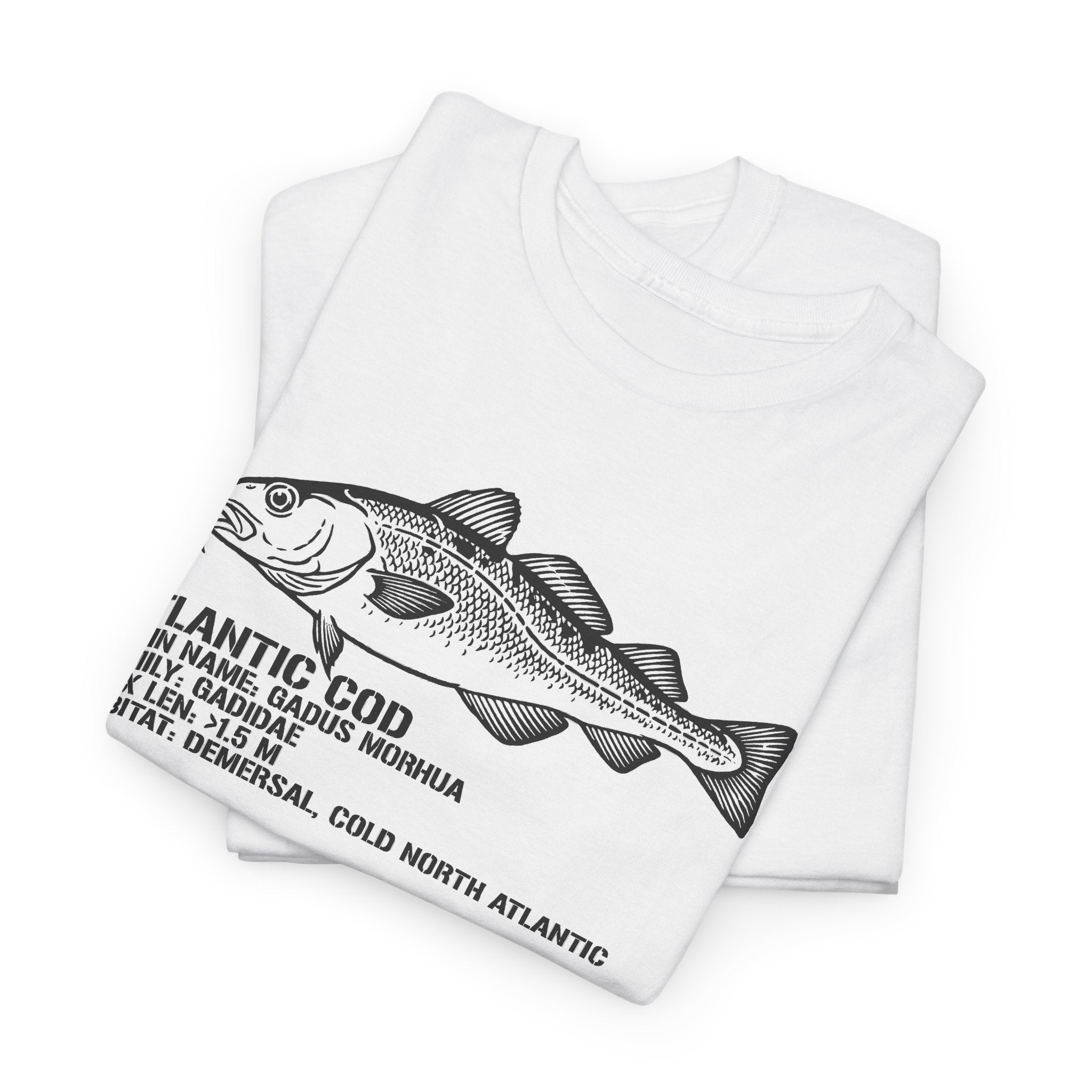 Atlantic Cod Graphic T-Shirt for Anglers