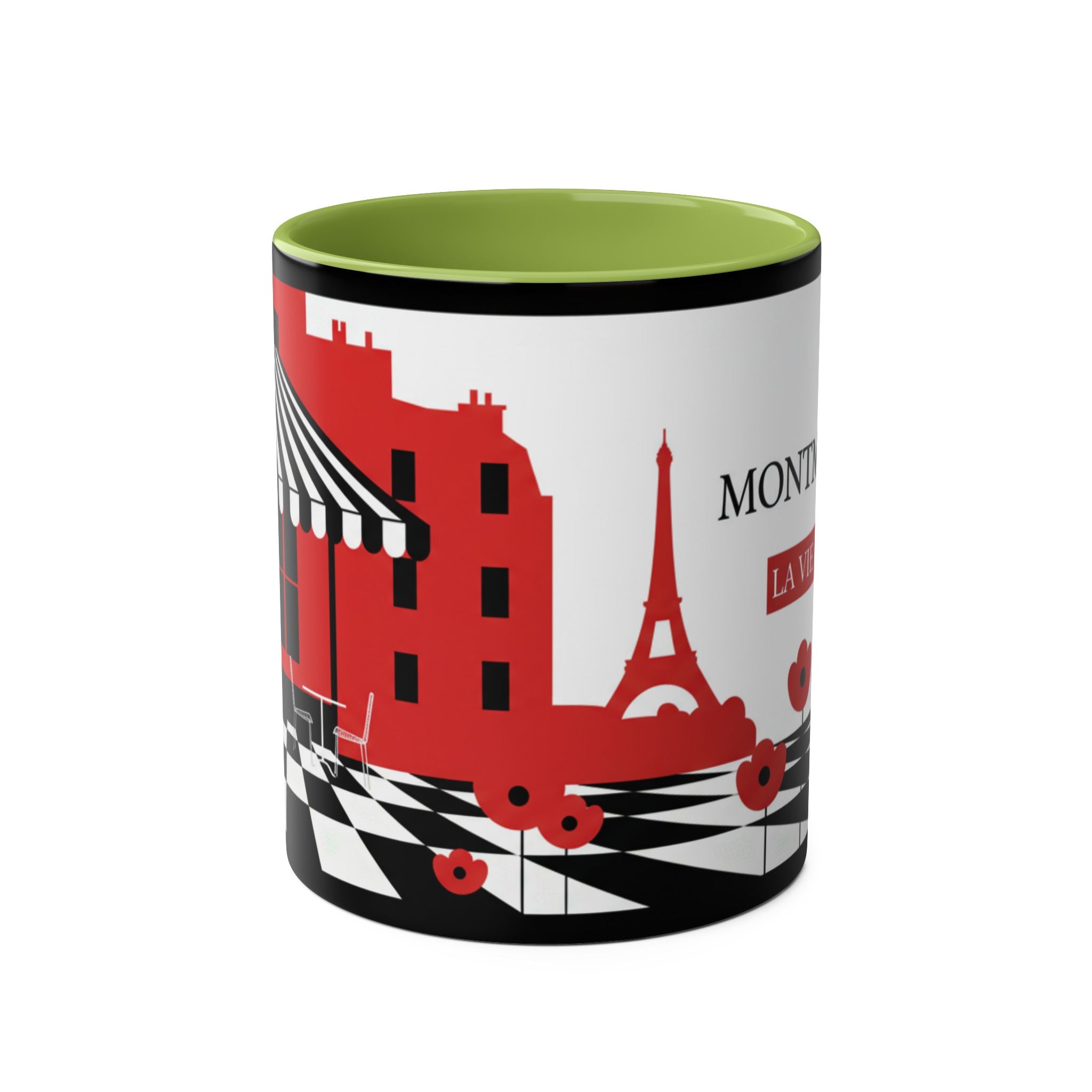 Two-Tone Coffee Mugs, 11oz