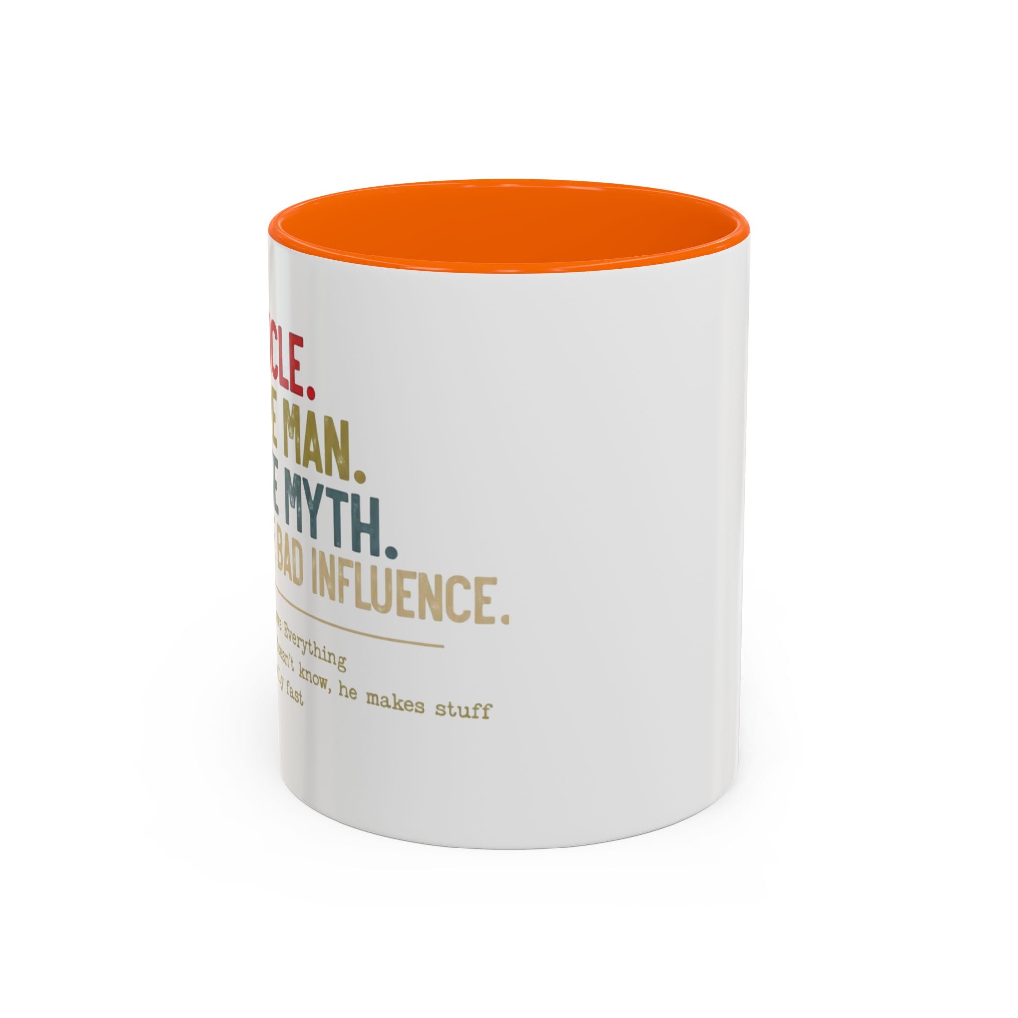 Uncle 'The Man, The Myth, The Legend' Accent Coffee Mug