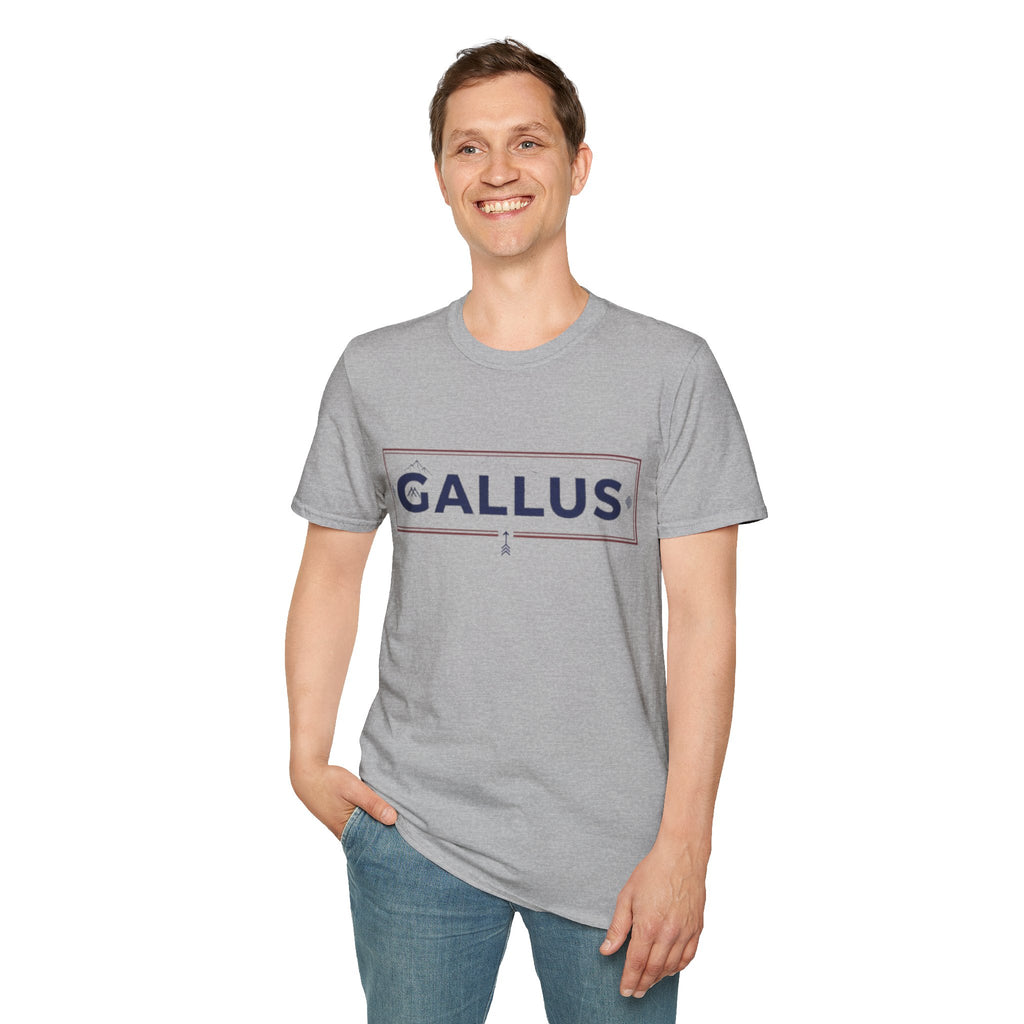 Gallus Street Sign T-Shirt — Vintage Road-Style Graphic Tee