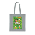 St. Patrick's Day Tote Bag - "I'm Not Slurring, I'm Speaking Irish" Cotton Grocery Tote