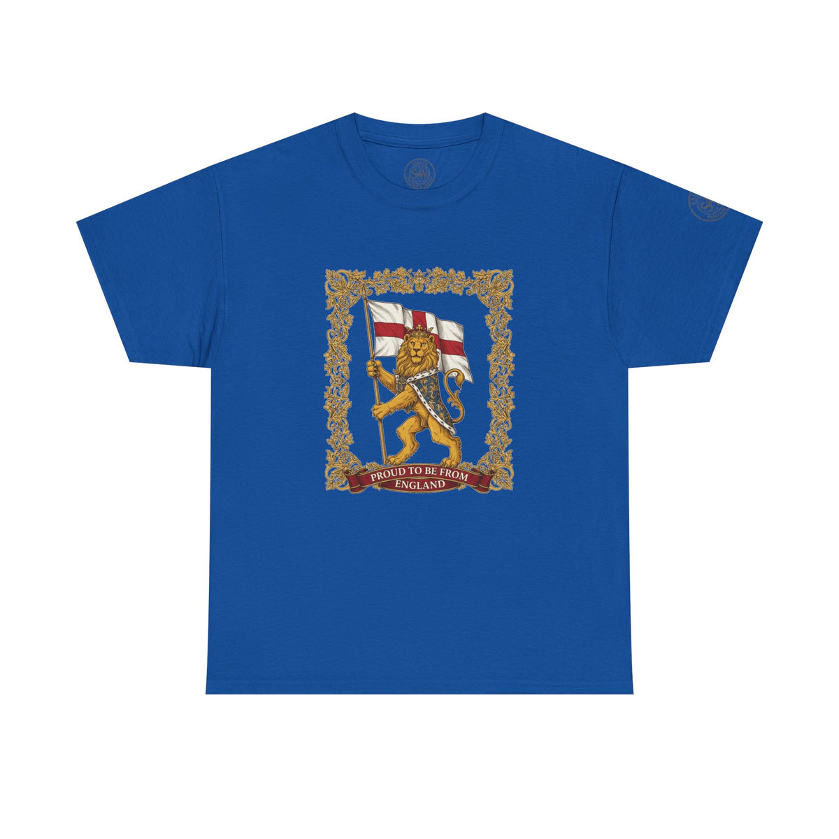 England Lion Flag T-Shirt — Heraldic Lion & St George Graphic Tee — product image 10