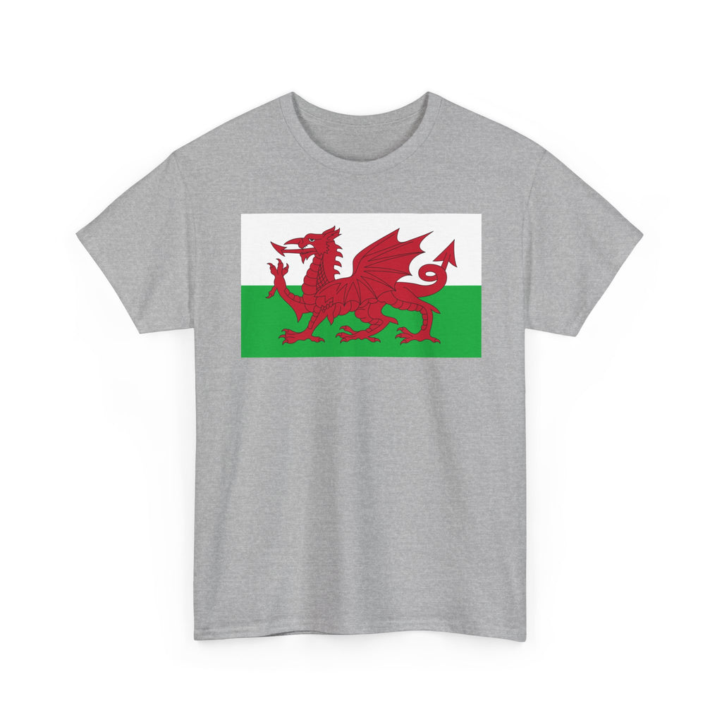 Welsh Dragon T‑Shirt — Cymru Red Dragon Flag Tee