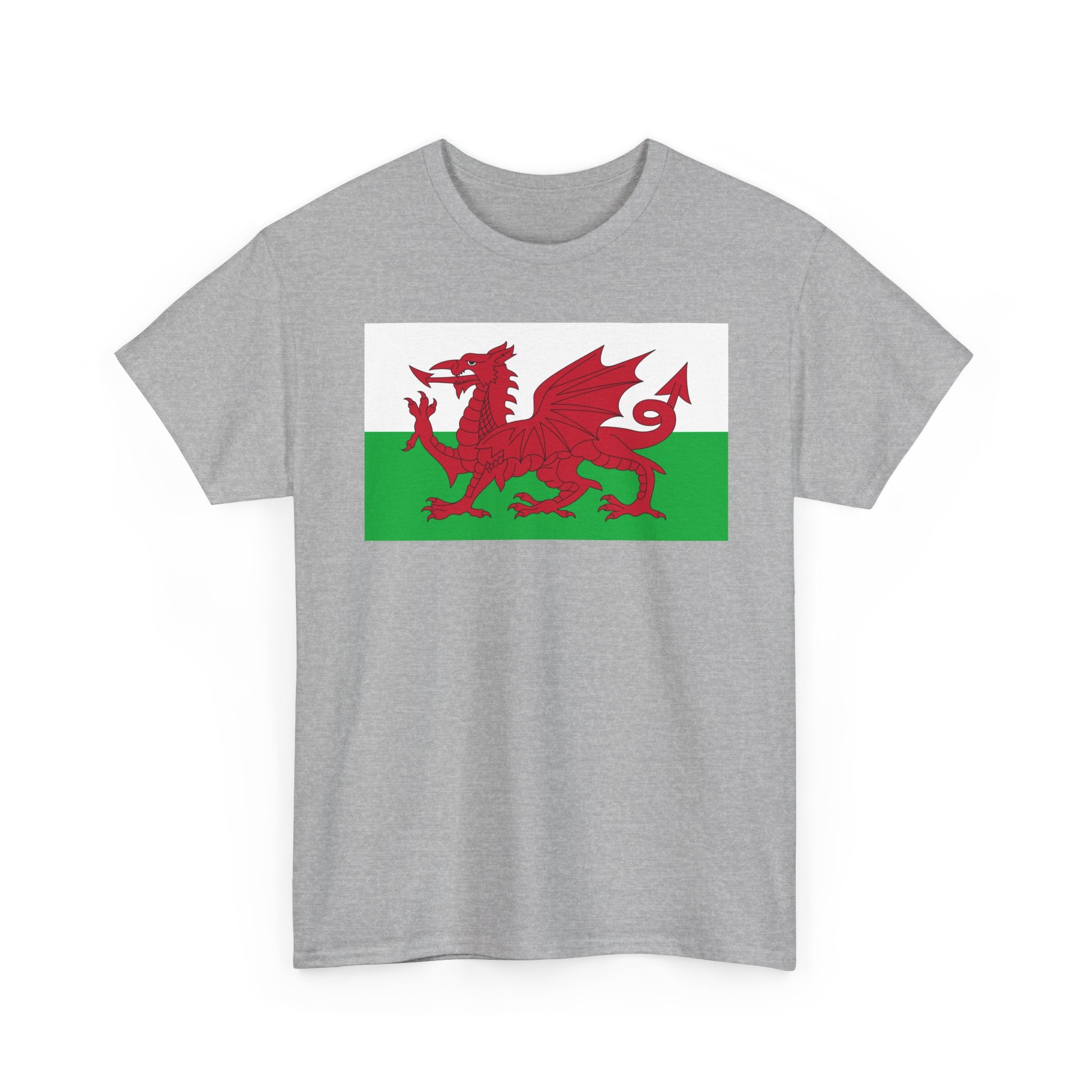 Welsh Dragon T‑Shirt — Cymru Red Dragon Flag Tee