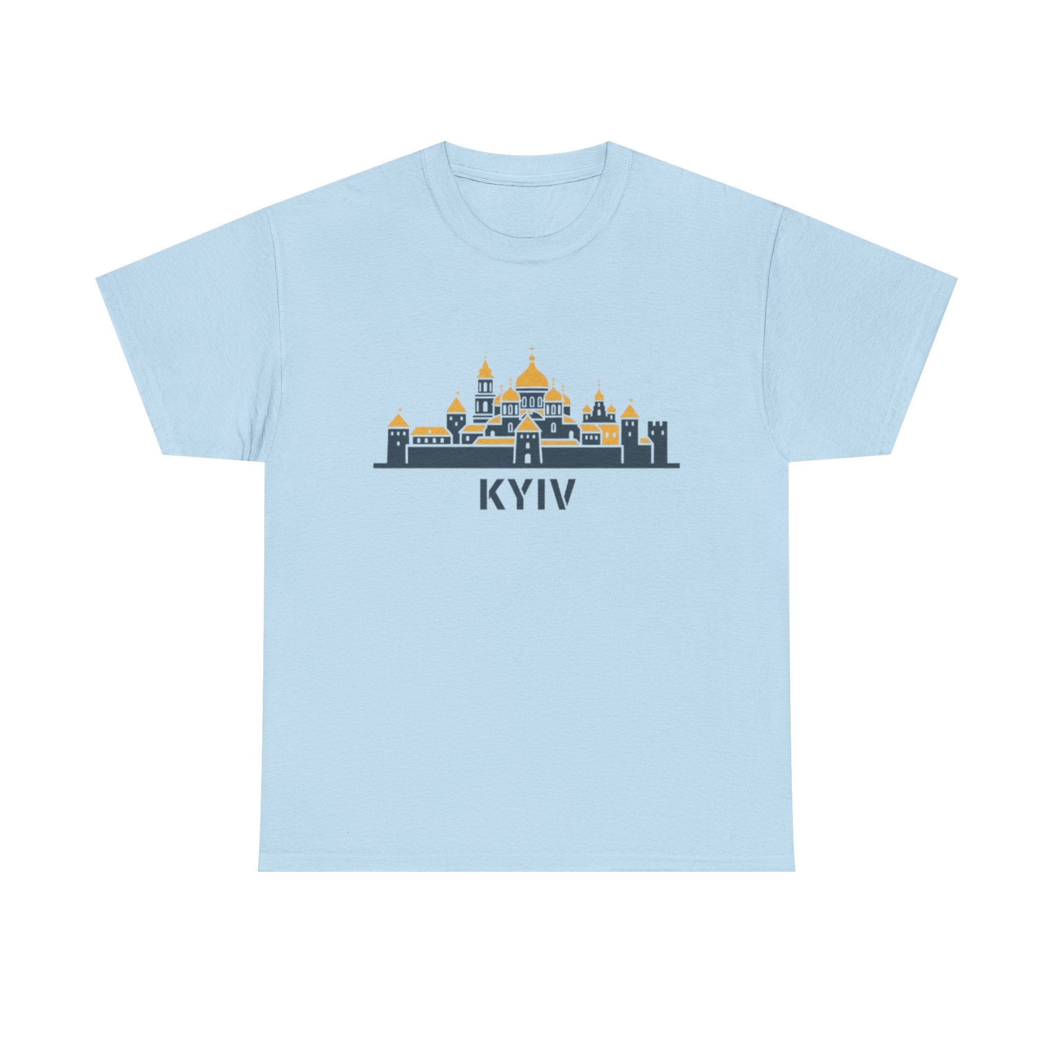 Kyiv Skyline Tee — Ukrainian Cityscape Graphic T-Shirt