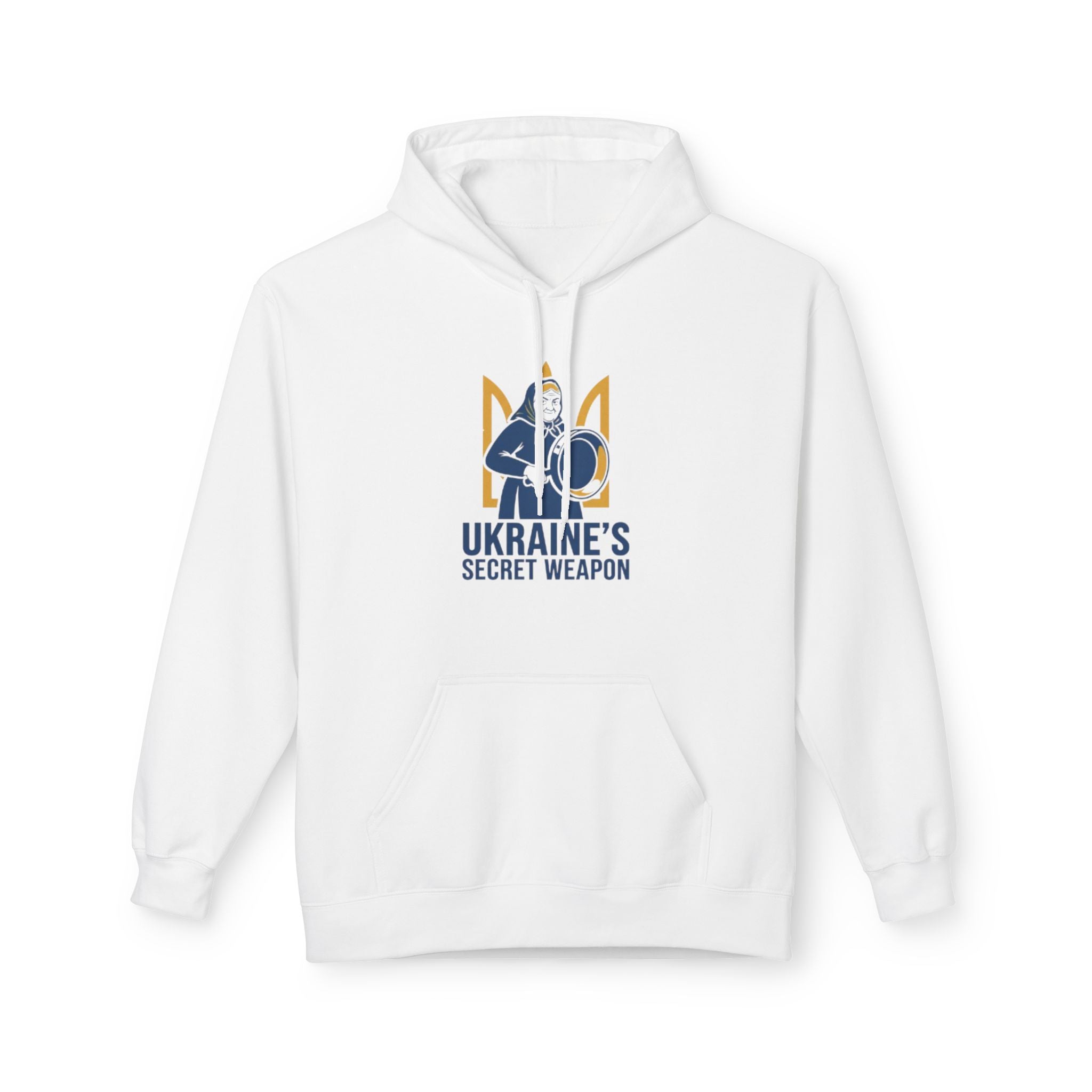 Hoodie — "Ukraine's Secret Weapon" Trident Design
