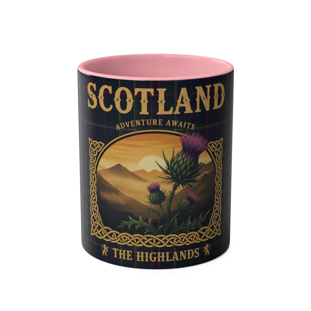 Two-Tone Coffee Mugs, 11oz