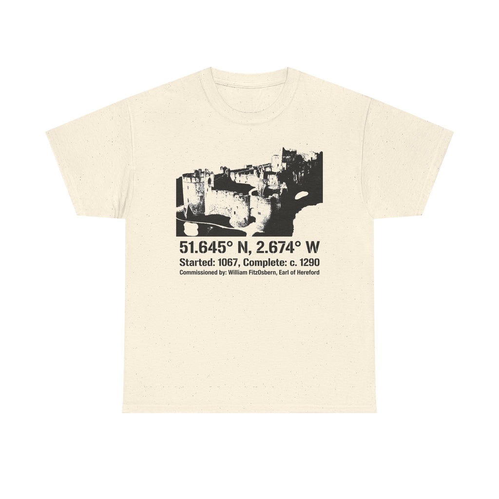 Chepstow Castle T‑Shirt — Historic Landmark Tee for Castle Lovers & Travelers