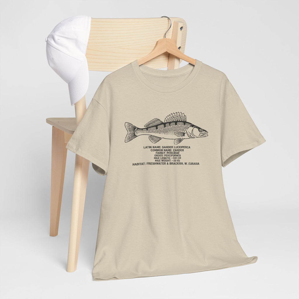 Walleye Fish (Zander) Illustration Tee | Fishing T-Shirt