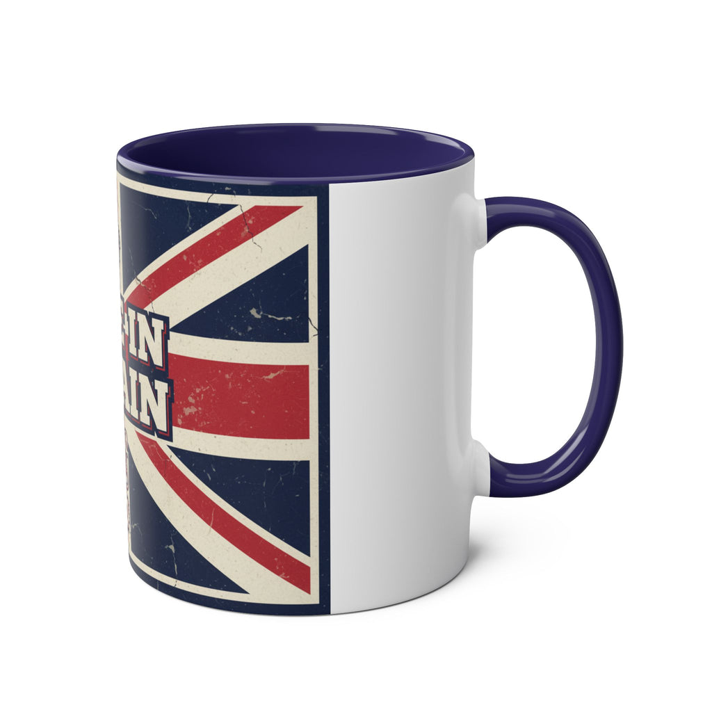 Two-Tone Coffee Mugs, 11oz