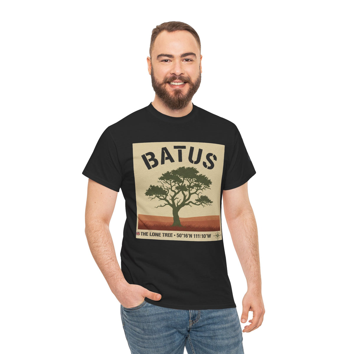BATUS Lone Tree T-Shirt — Suffield Alberta Heritage Tee — product image 2