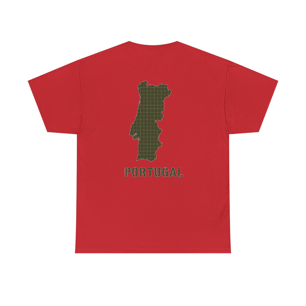 Portugal Map T-Shirt — Gallus Logo Travel Tee