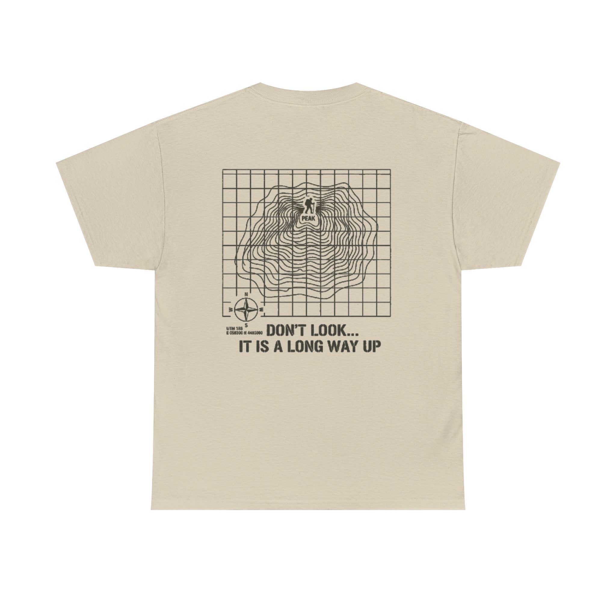 Gallus Tee — 'Don't Look... It Is a Long Way Up' Graphic T-Shirt