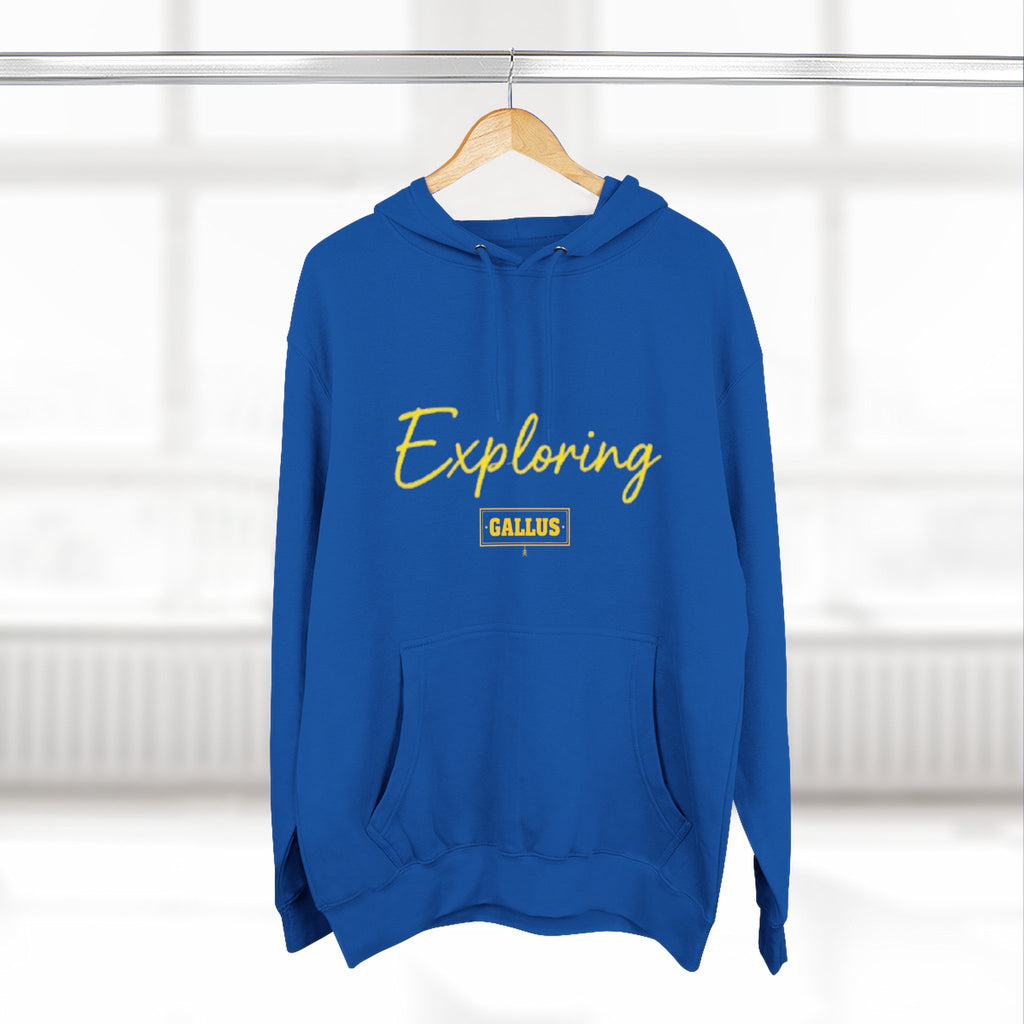 Exploring Adventure Hoodie — Hike • Climb • Abseil • Explore Graphic Pullover