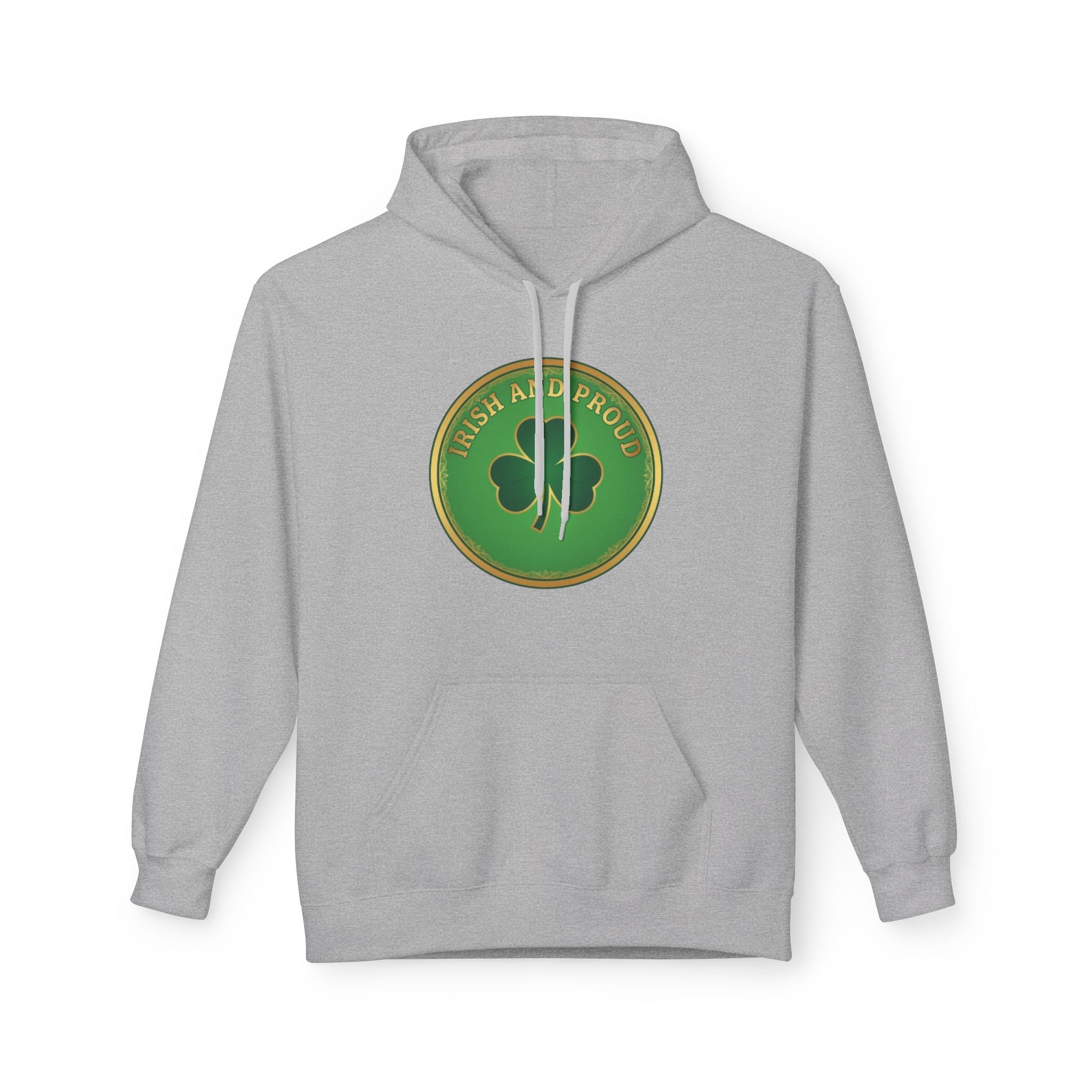 Lucky & Proud Shamrock Hoodie — Irish Pride St. Patrick’s Day Sweatshirt