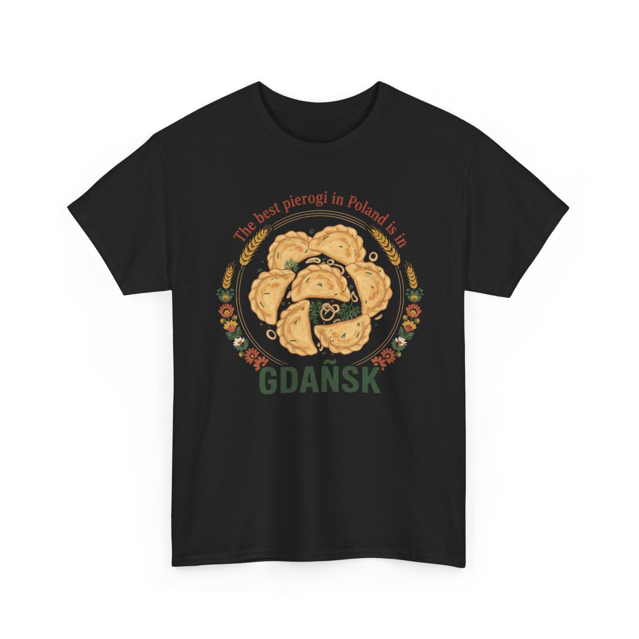Gdańsk Pierogi T-Shirt — "The best pierogi in Poland" Travel Souvenir Tee